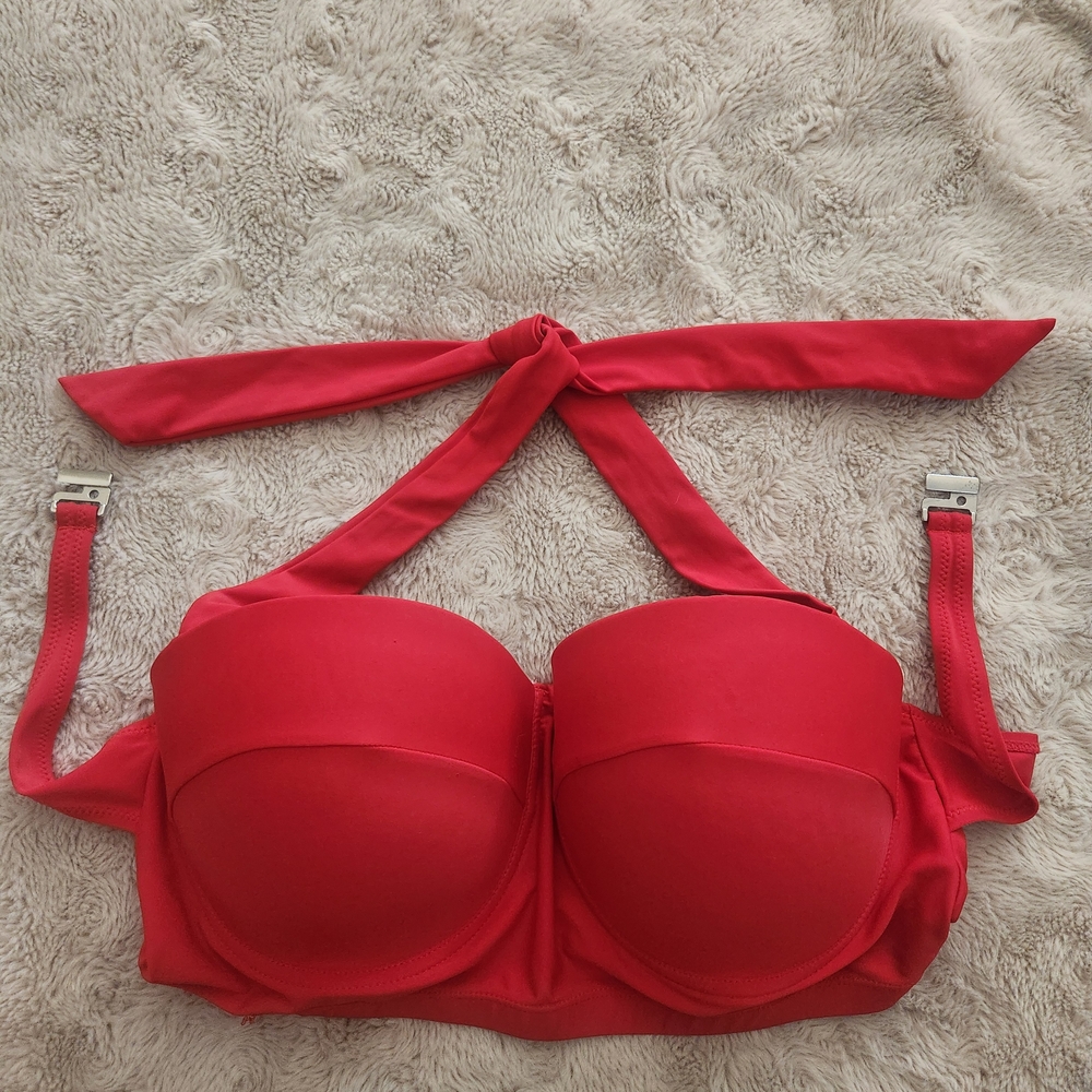 Cherry Cat Women's Red Top Bikini